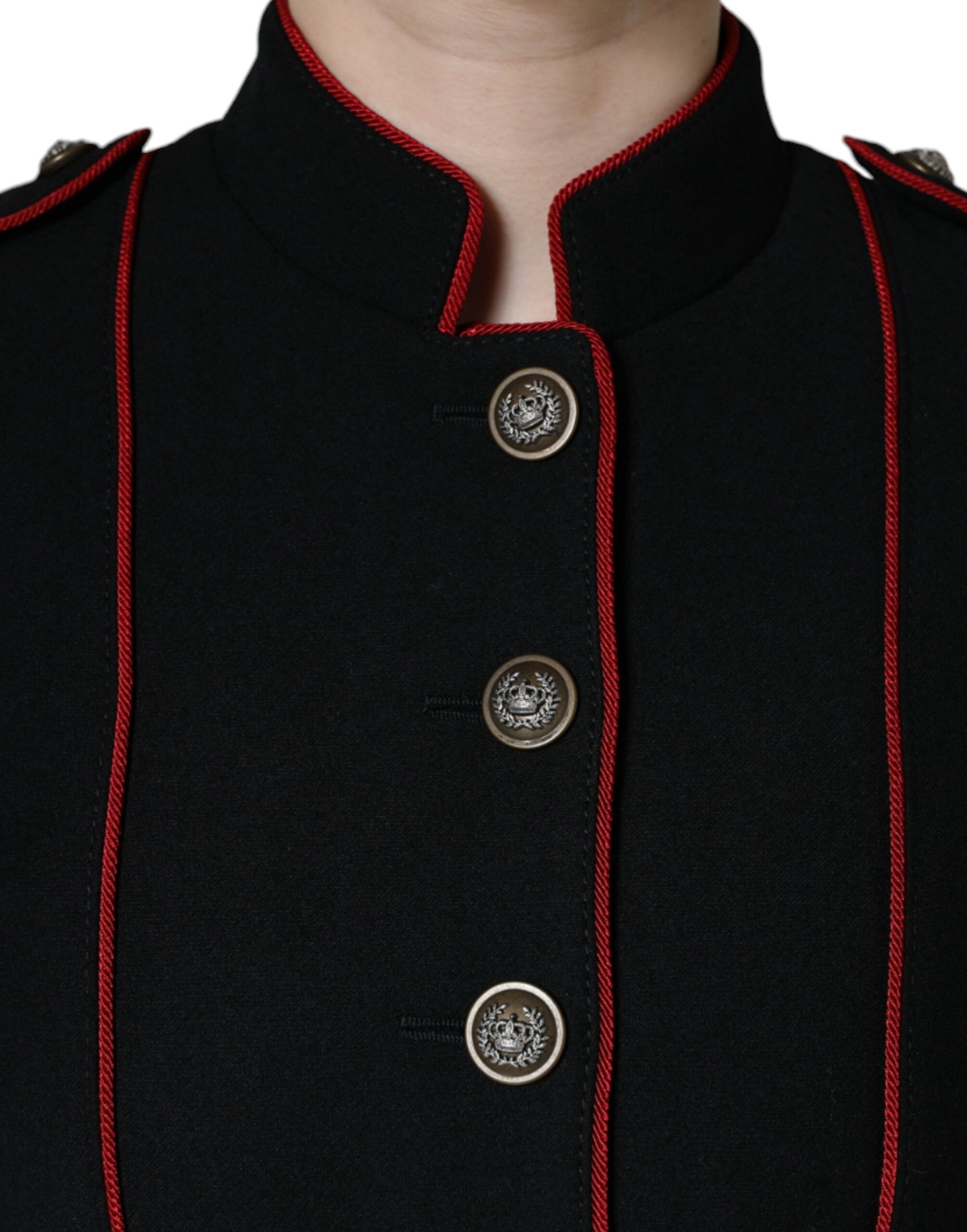 Trench monopetto nero