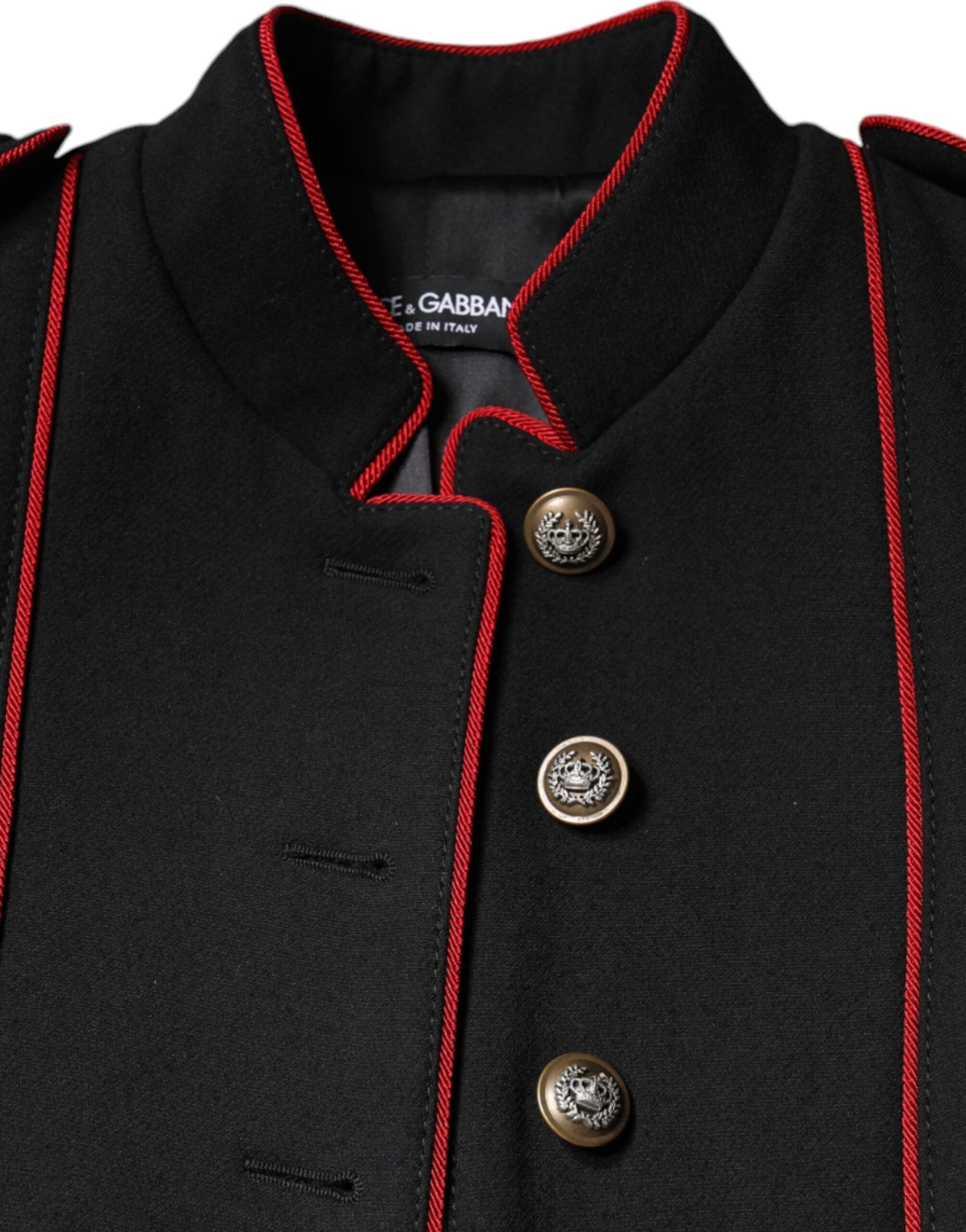 Trench monopetto nero