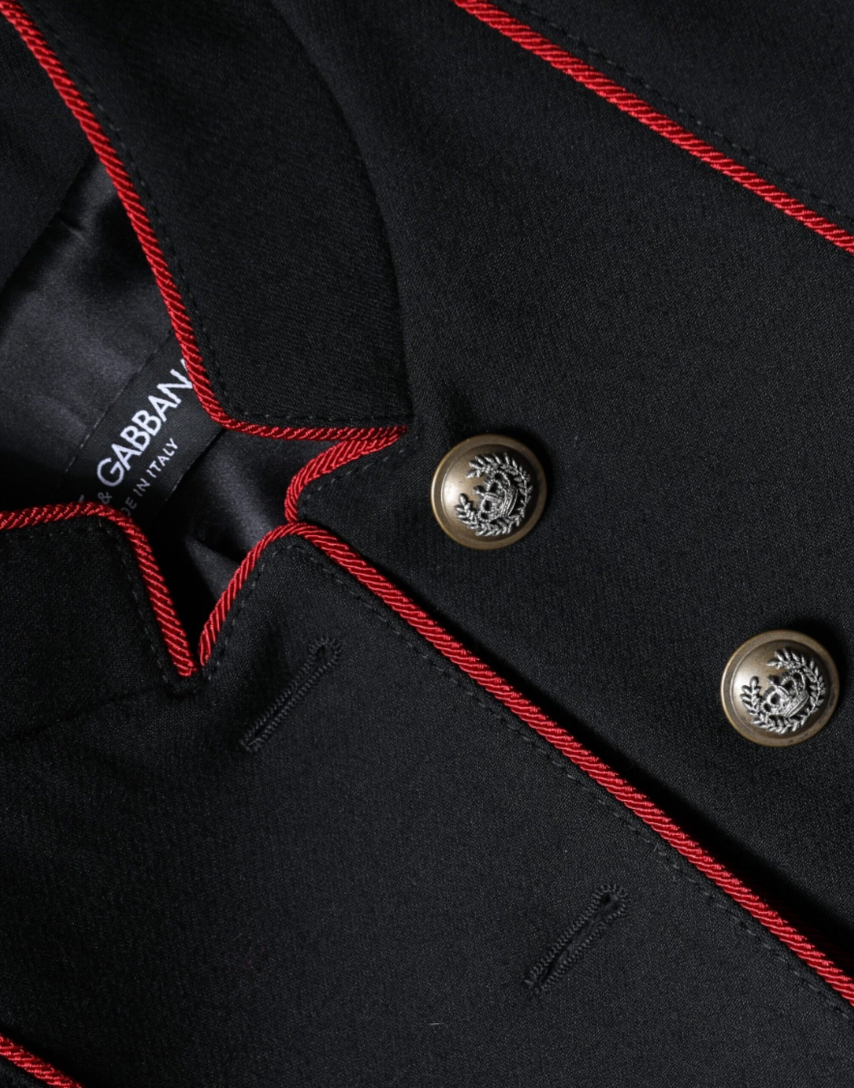 Trench monopetto nero