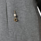 Graues T-Shirt aus Baumwollmischung mit Verzierung