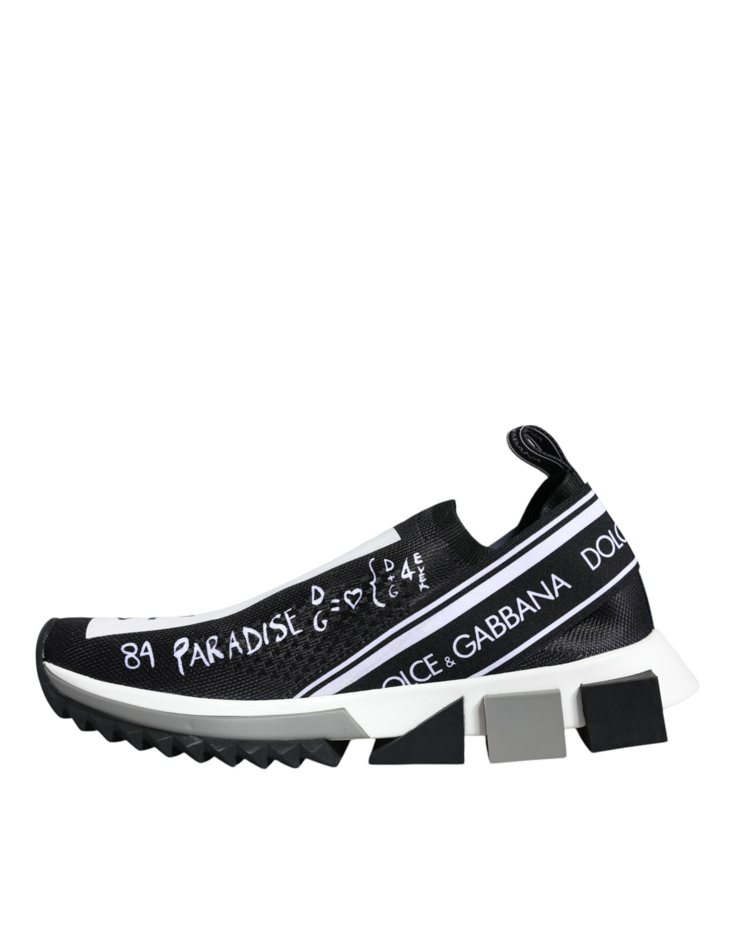 Scarpe da ginnastica basse nere e bianche Sorrento