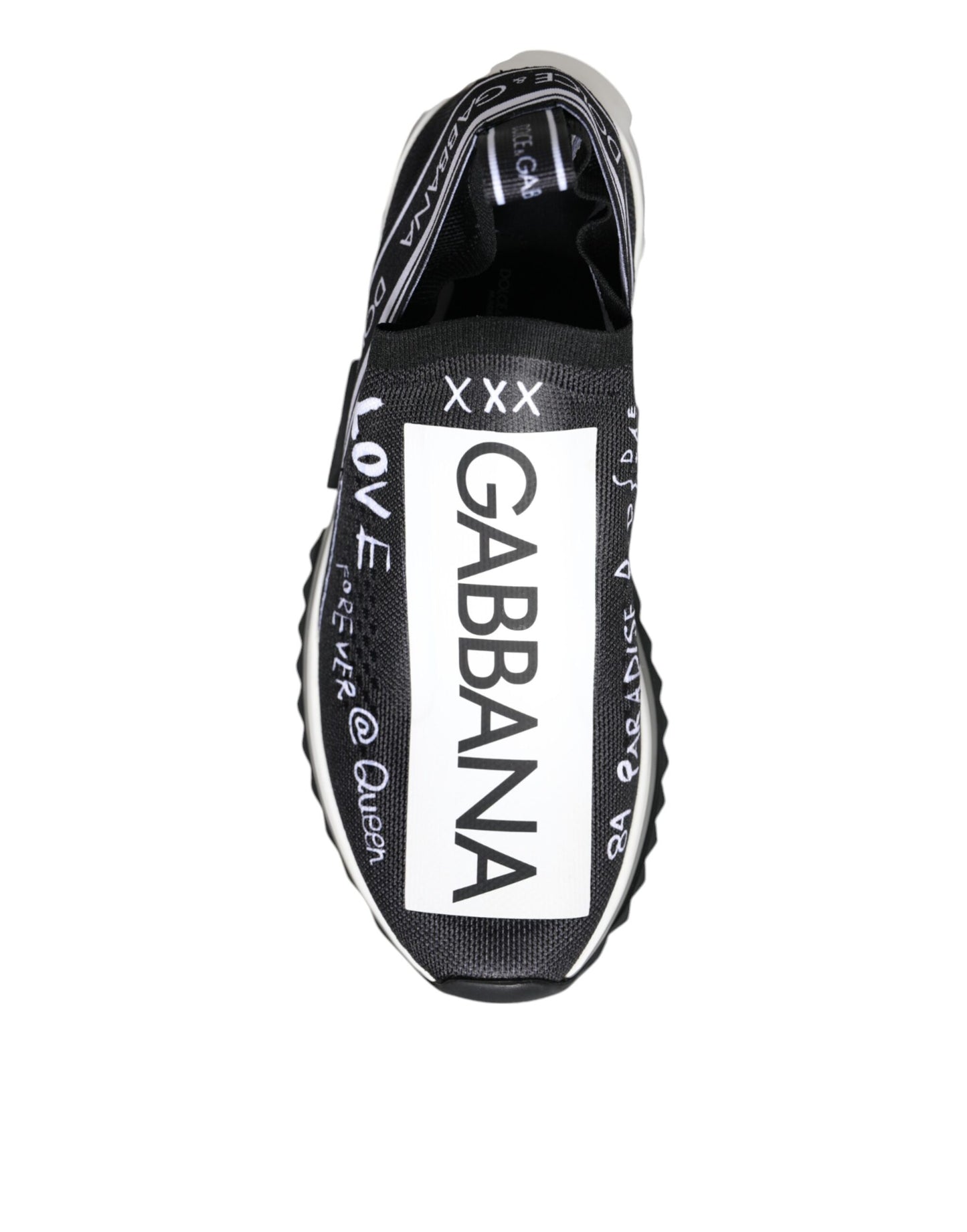Scarpe da ginnastica basse nere e bianche Sorrento