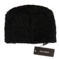 Elegant Black Xiangao Fur Beanie Hat