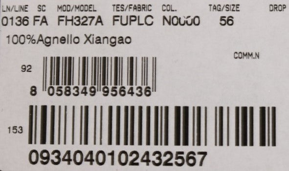 Elegante schwarze Xiangao-Pelzmütze