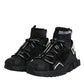 Calzini Sorrento neri con logo Sneakers Scarpe