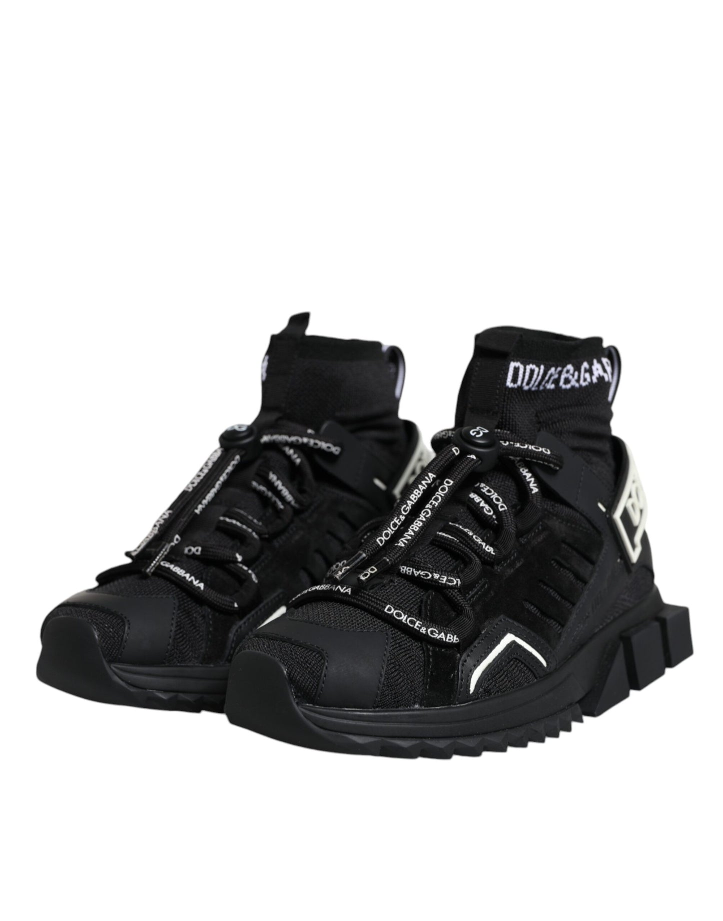 Calzini Sorrento neri con logo Sneakers Scarpe