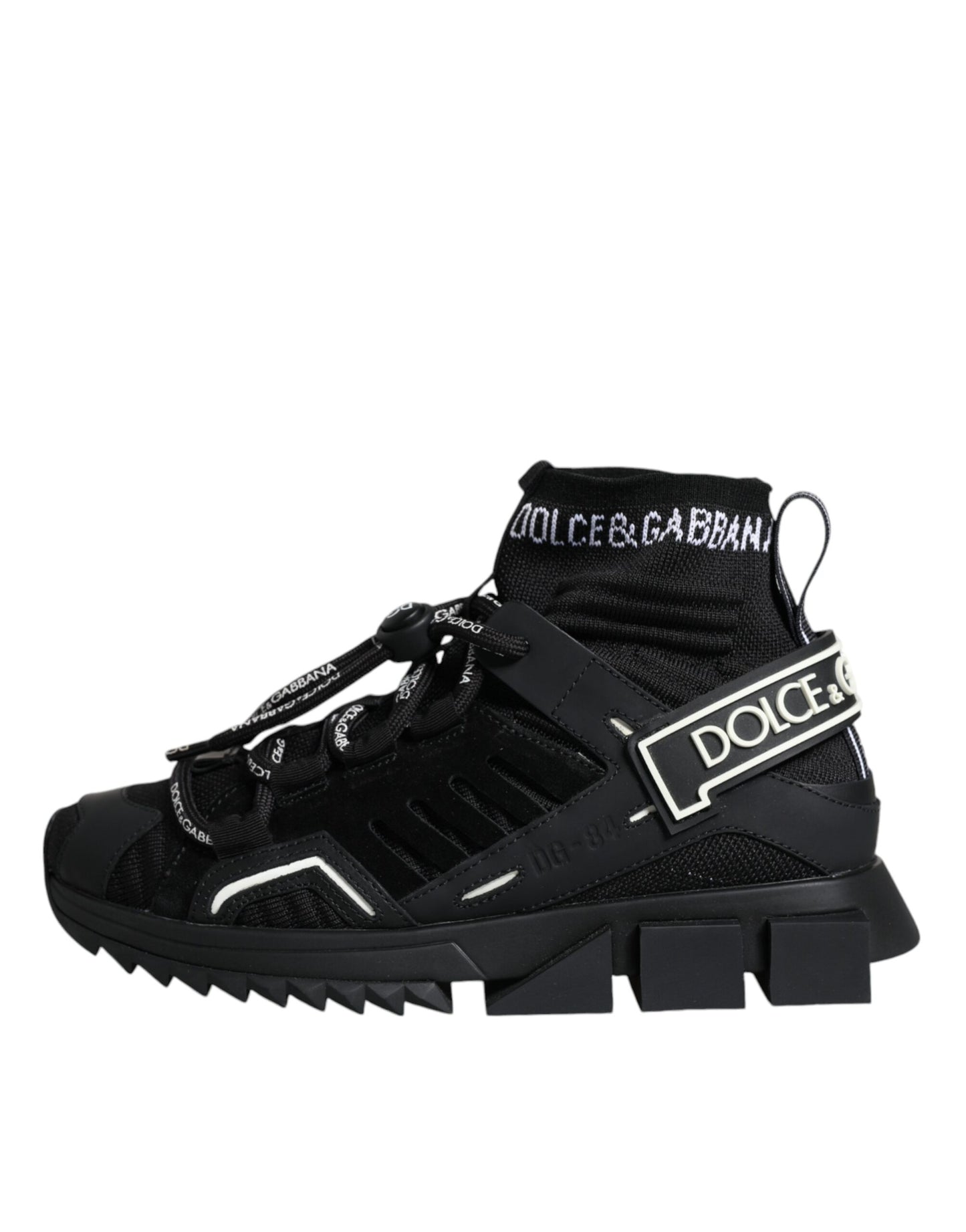 Calzini Sorrento neri con logo Sneakers Scarpe