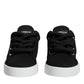 Black White Portofino Low Top Sneakers Shoes