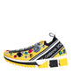 Yellow Sorrento Crystals Low Top Sneakers Shoes