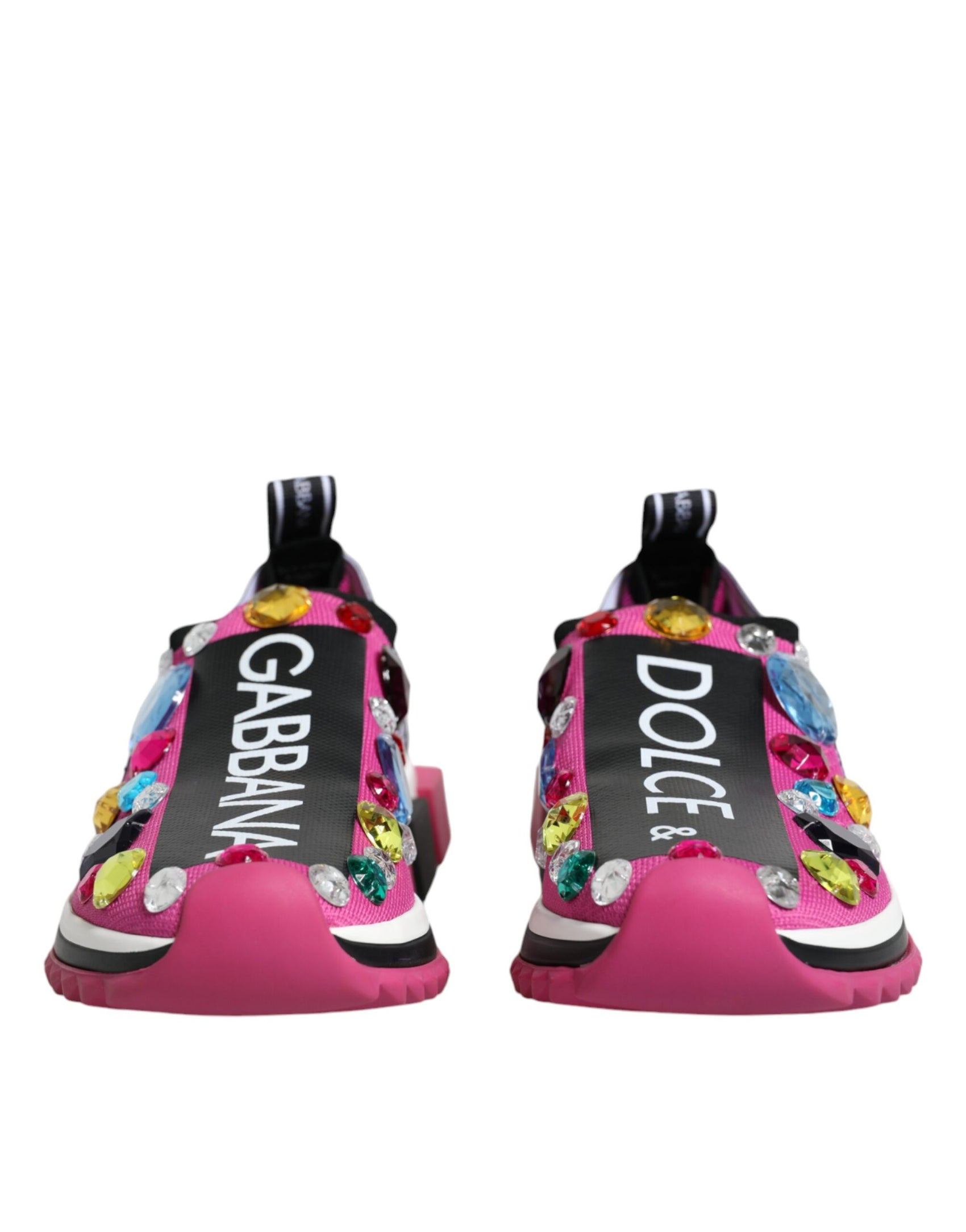 Rosa Sorrento Kristalle Low Top Sneakers Schuhe