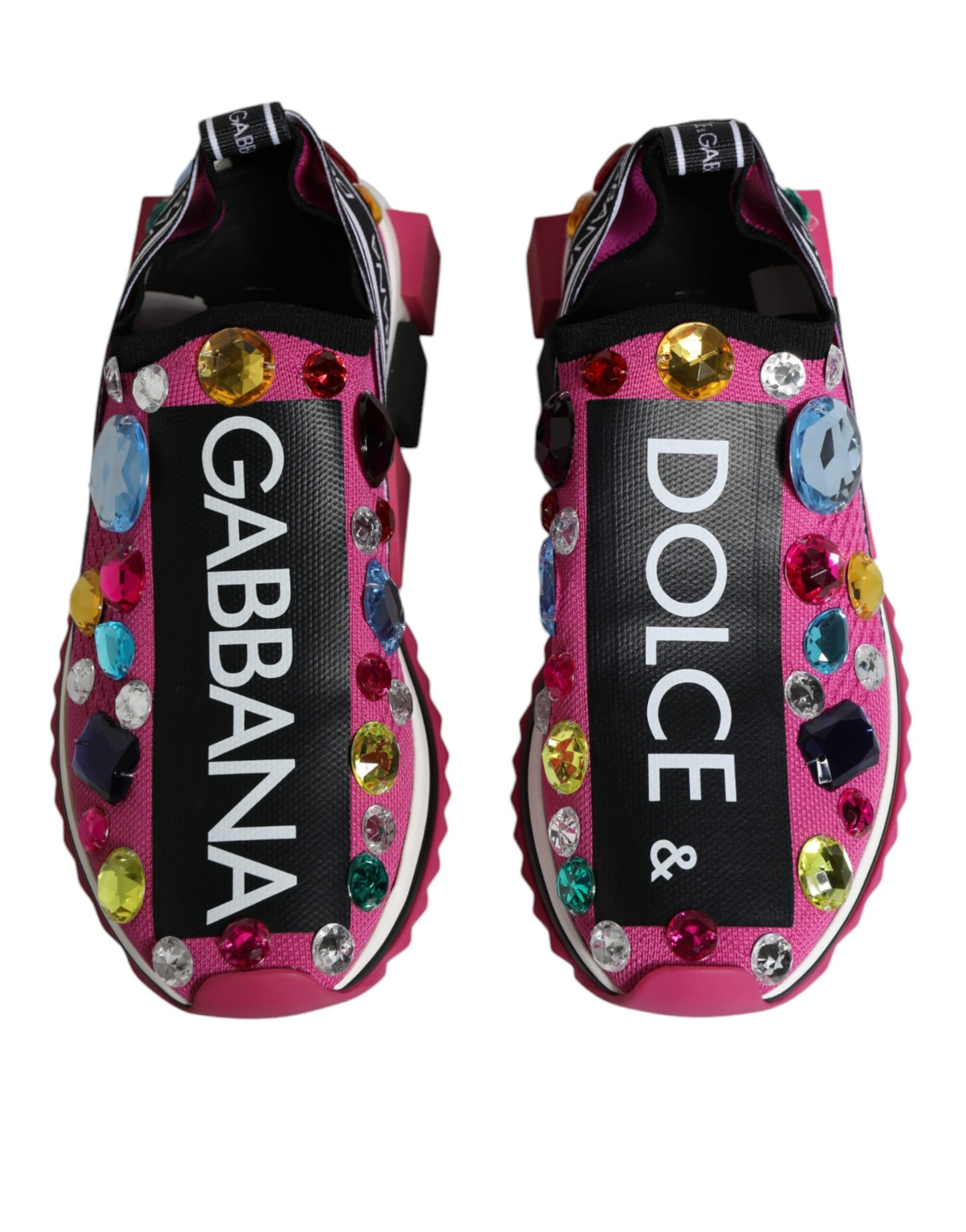 Rosa Sorrento Kristalle Low Top Sneakers Schuhe