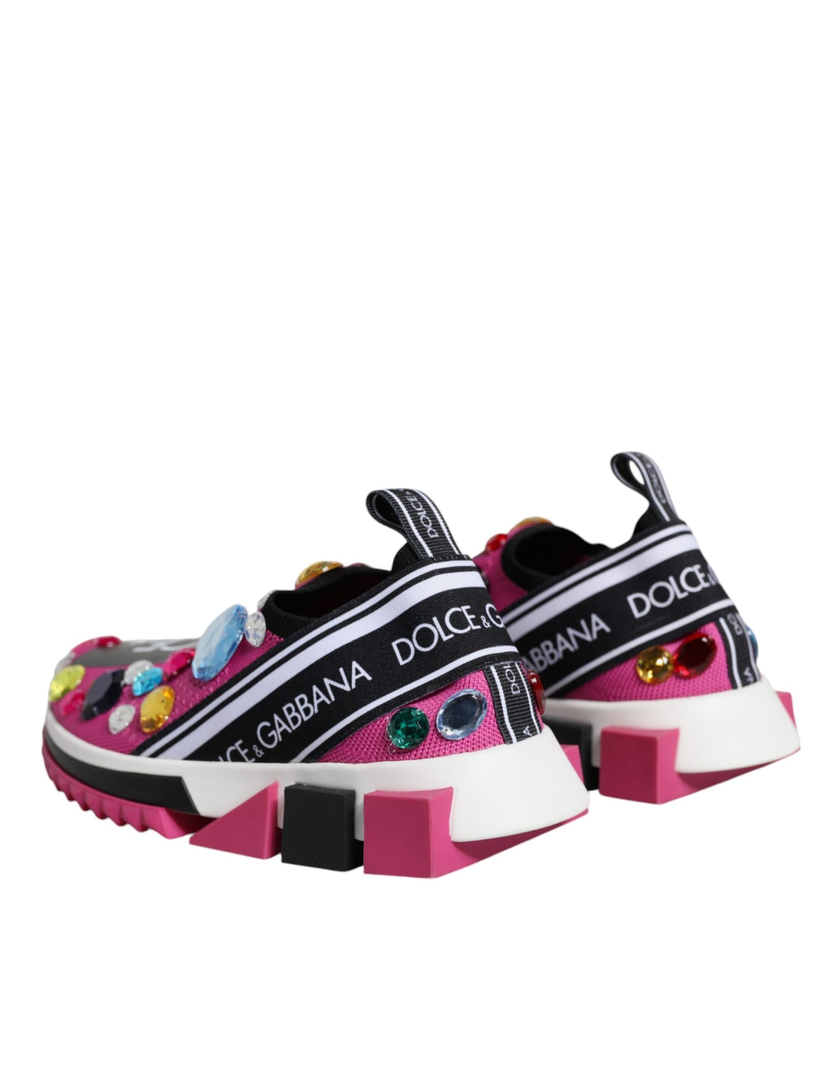 Rosa Sorrento Kristalle Low Top Sneakers Schuhe