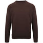 Brauner Kaschmirpullover