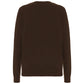 Brown Wool Men's Turtleneck Sweater