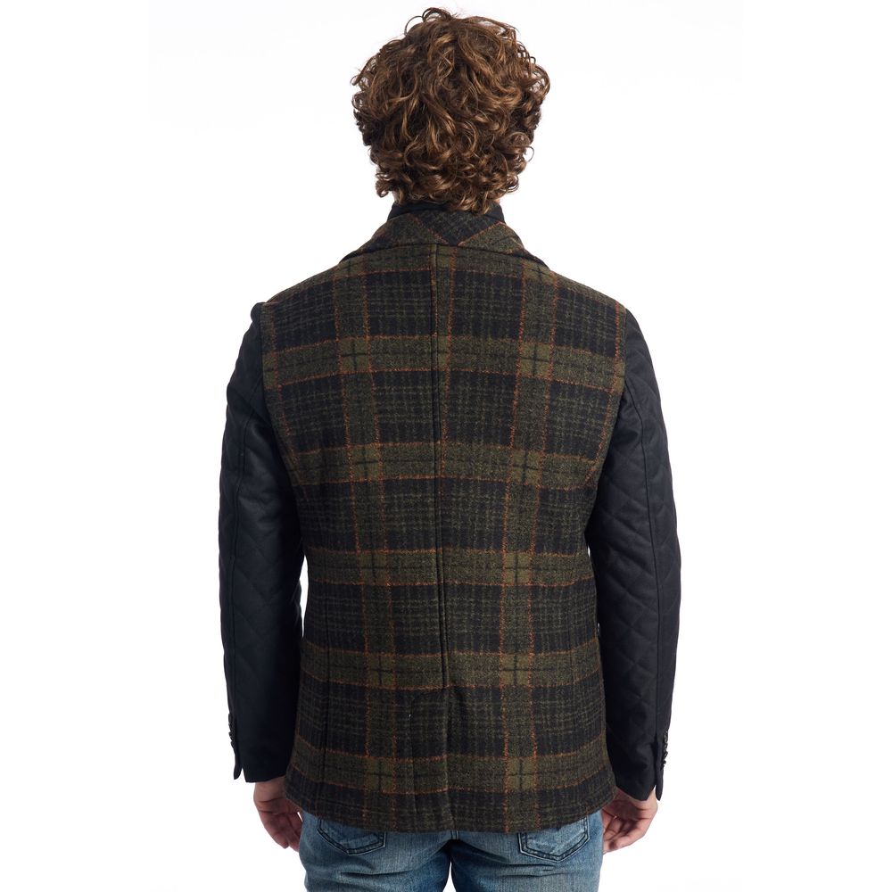 Braune Wolljacke für Herren