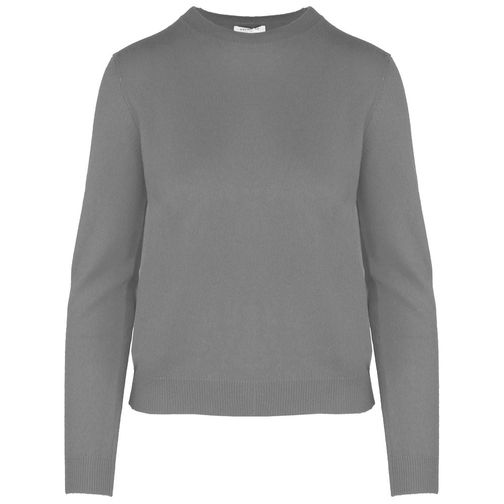 Maglione da donna in cashmere grigio