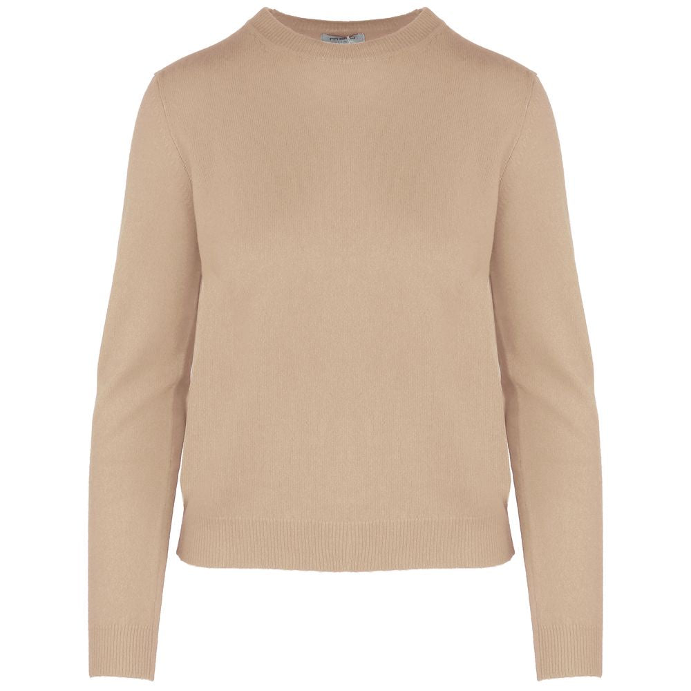 Brauner Kaschmirpullover für Damen