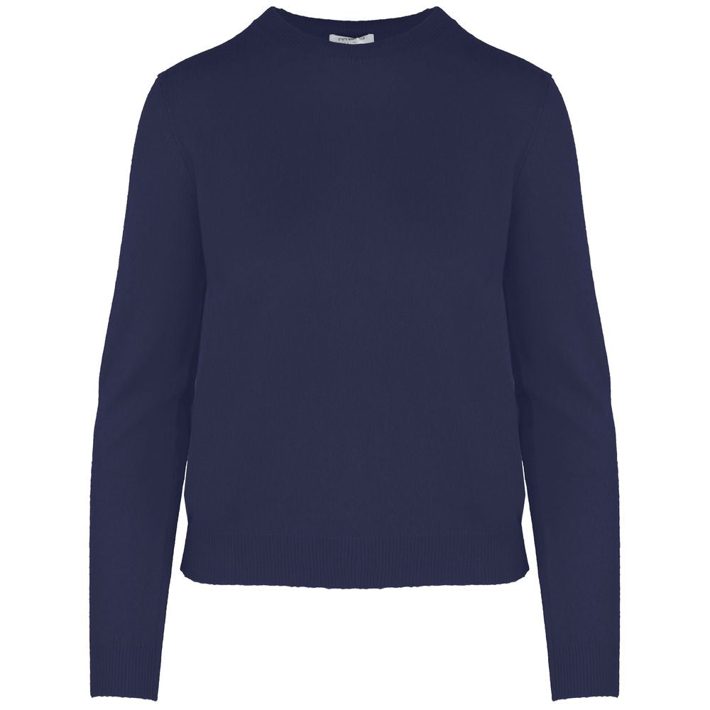 Maglione da donna in cashmere blu