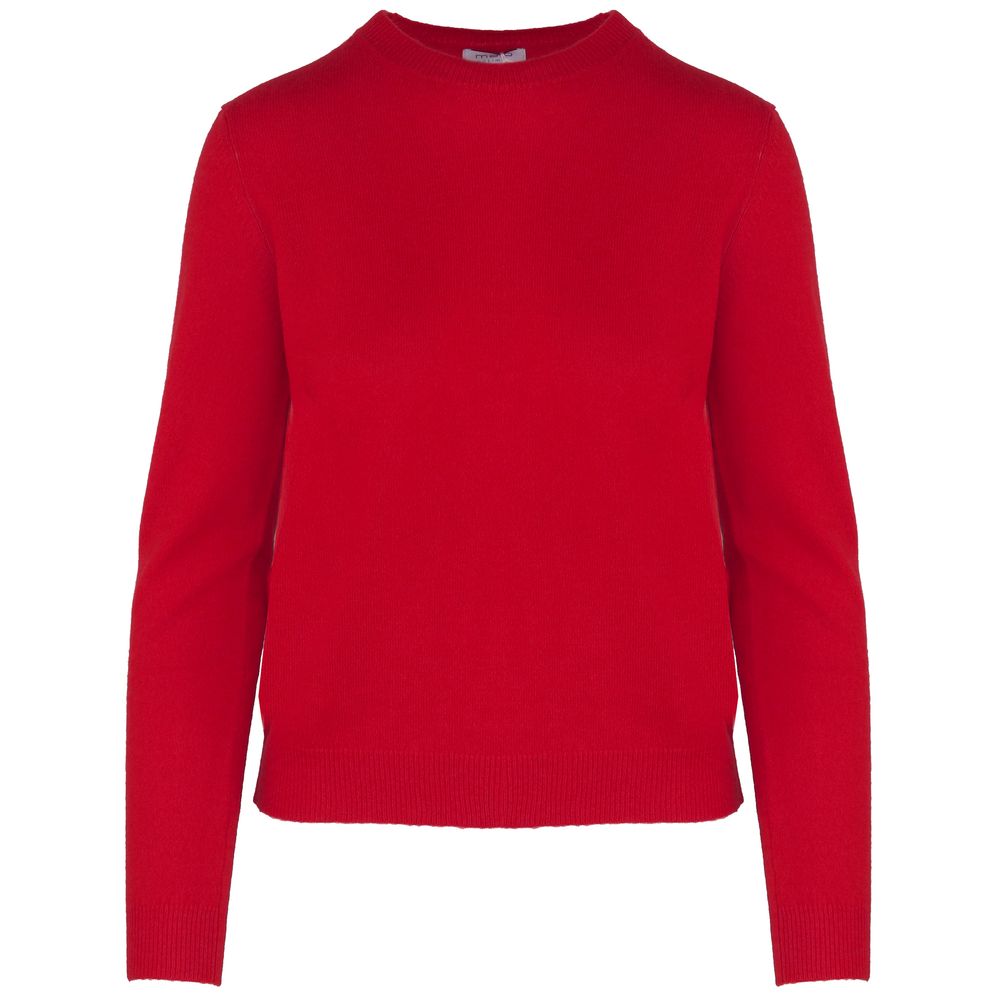 Maglione da donna in cashmere rosso