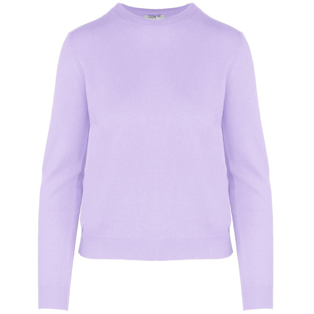 Lila Kaschmir Damen Pullover