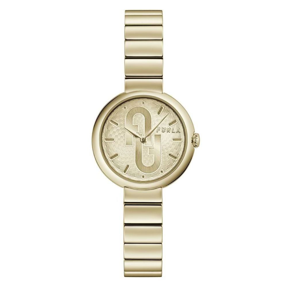 Gold Stainless Steel Watch