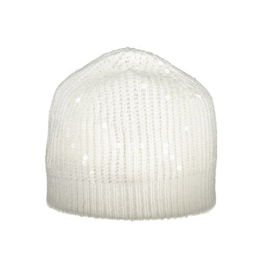 White Polyester Hat