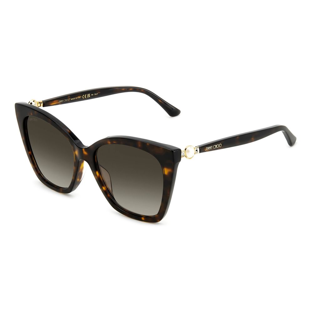 Braune Acetat-Sonnenbrille