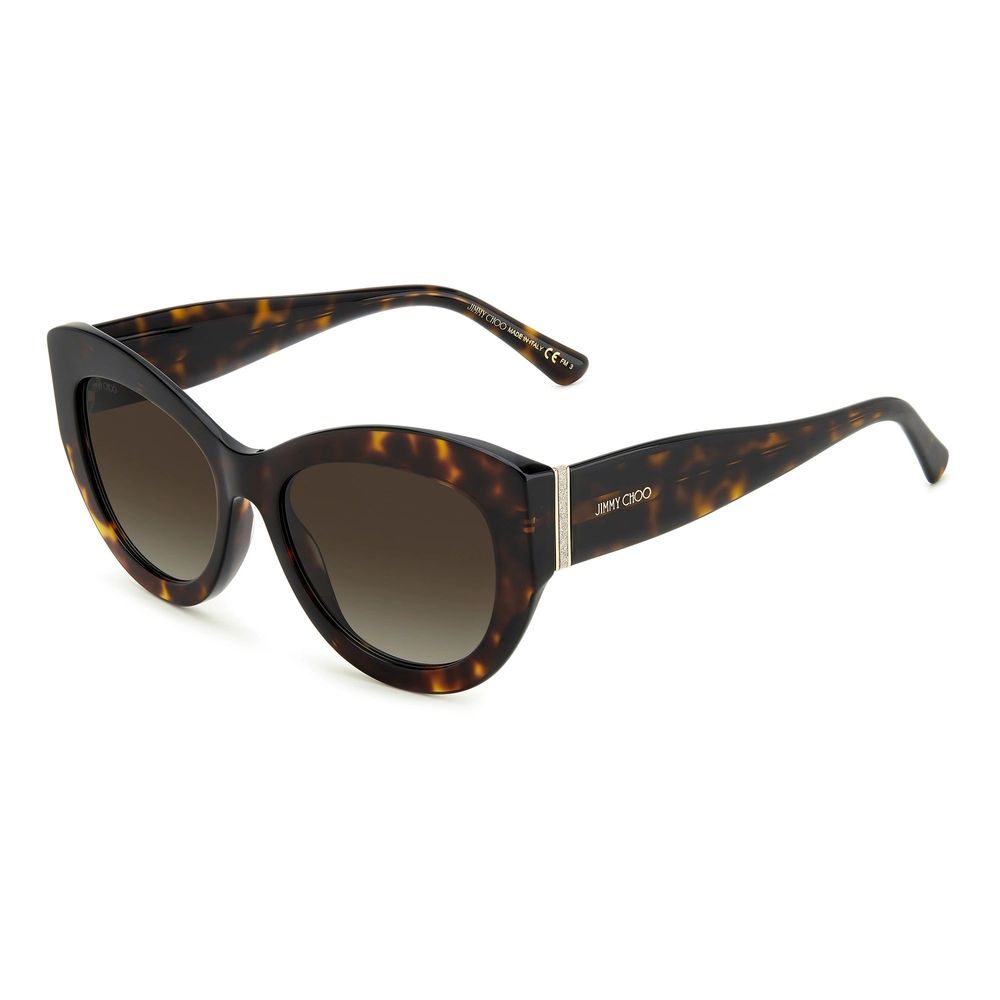 Braune Acetat-Sonnenbrille