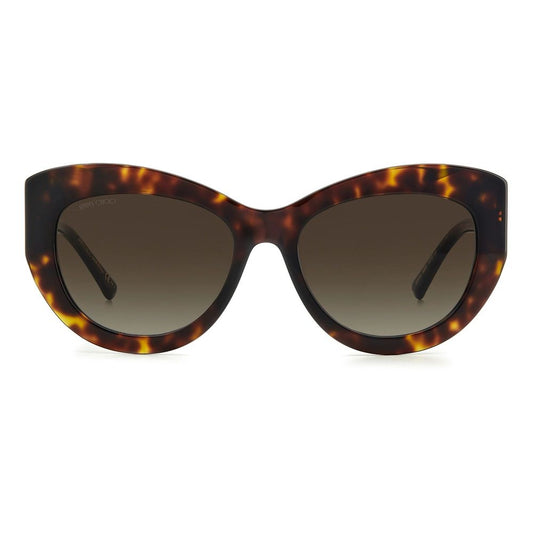 Braune Acetat-Sonnenbrille