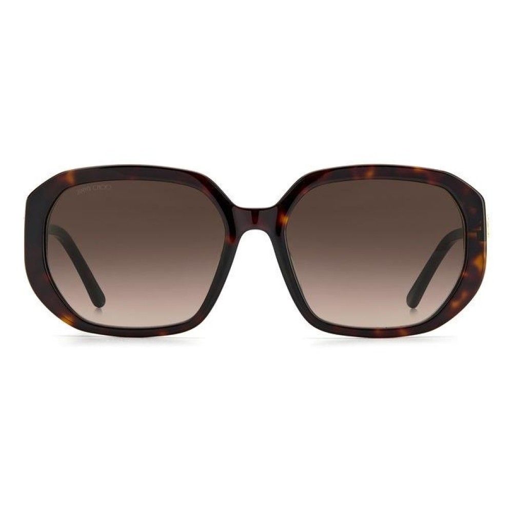 Braune Acetat-Sonnenbrille