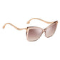 Beige Acetat-Sonnenbrille