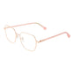 Gold Women Optical Frames