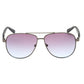 Gray Metal Sunglasses