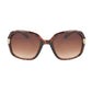 Brown Resin Sunglasses