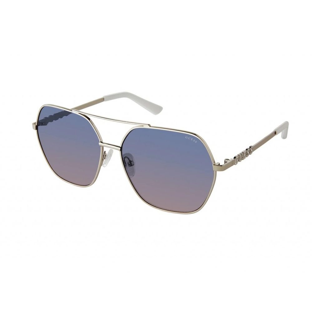 Graue Sonnenbrille aus Metall