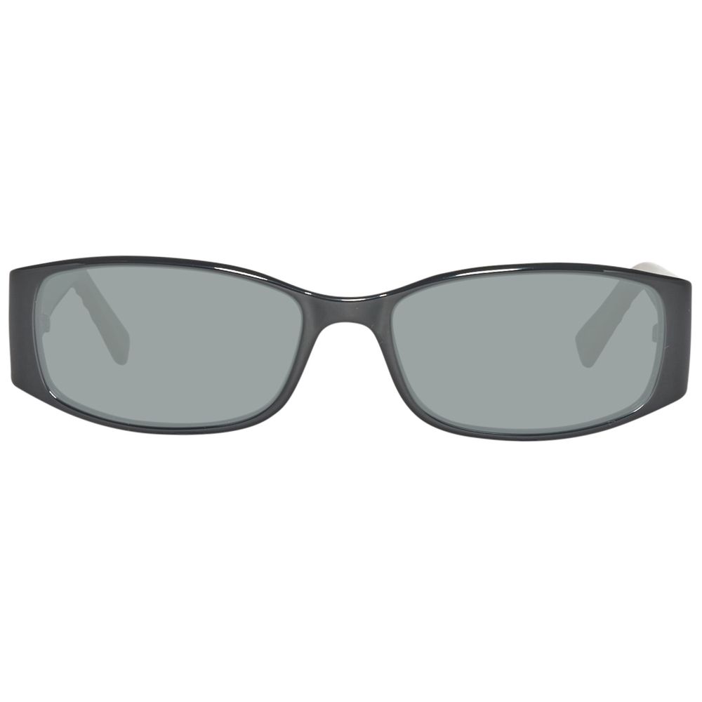 Schwarze Sonnenbrille aus Kunststoff