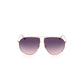 Rose Gold Metal Sunglasses