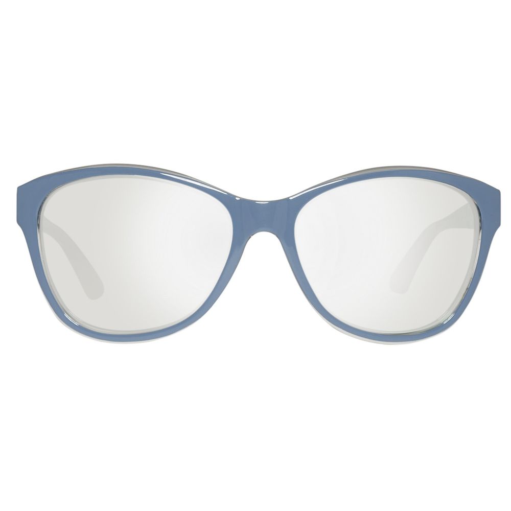 Blaue Sonnenbrille aus Kunststoff