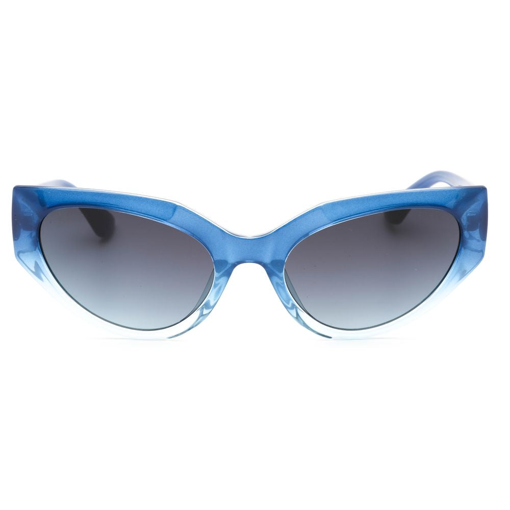 Blaue Sonnenbrille aus Kunststoff