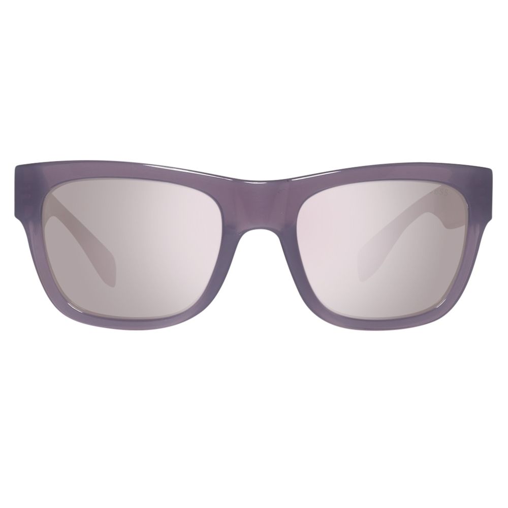 Lila Sonnenbrille aus Kunststoff