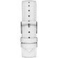 White Leather Watch