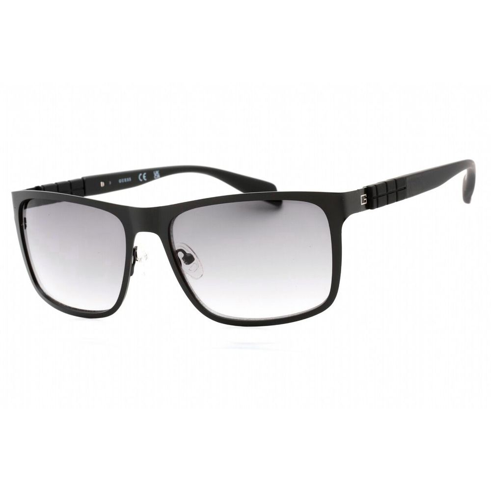 Schwarze Sonnenbrille aus Metall