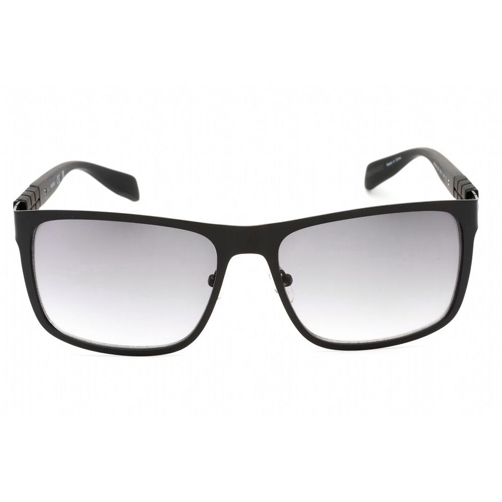 Schwarze Sonnenbrille aus Metall