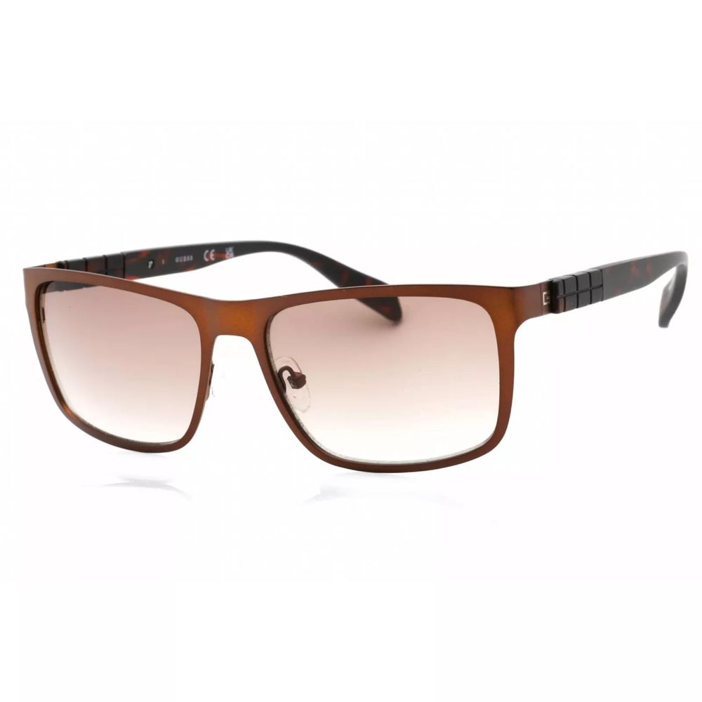 Brown Metal Sunglasses