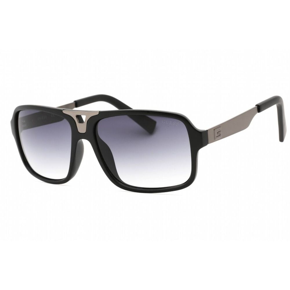 Schwarze Sonnenbrille aus Metall