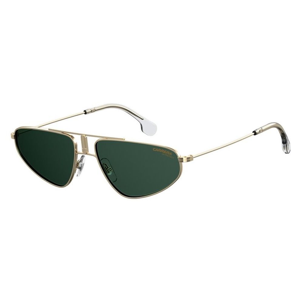 Sonnenbrille aus goldenem Metall