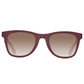 Burgundy Plastic Sunglasses