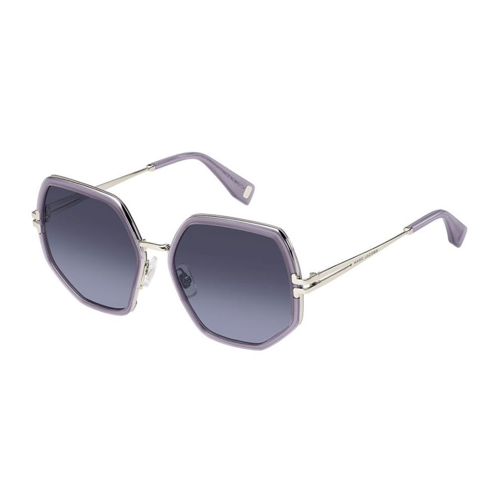 Lilafarbene Sonnenbrille aus Metall