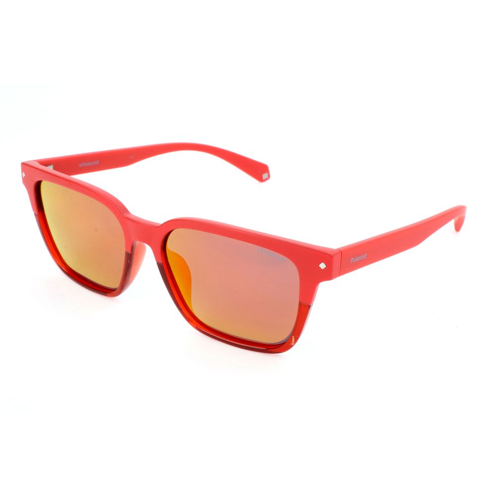 Red Polycarbonate Sunglasses