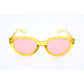 Yellow Polycarbonate Sunglasses